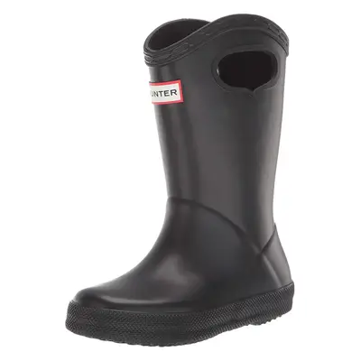 HUNTER Kids First Classic Rain Boot Black Toddler