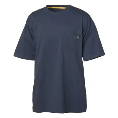 Caterpillar Men's Hi-vis T-Shirt (Regular and Big & Tall Sizes) Navy