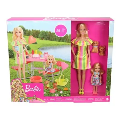 Barbie Puppy Picnic Party Playset