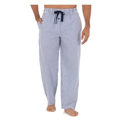 Fruit of the Loom Mens Woven Sleep Pant Blue Stripe 3XL