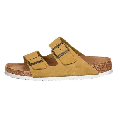 Birkenstock Mens Arizona Soft Footbed Sandals Ochre Brown Tan M