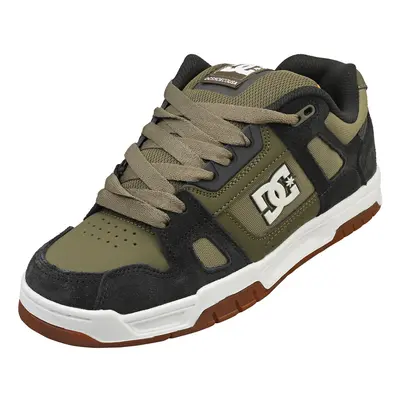 (8) DC Shoes Stag Mens Skate Trainers in Army Olive