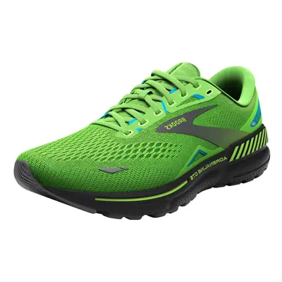 Brooks Mens Adrenaline GTS Supportive Running Shoe - Green Gecko/Gr