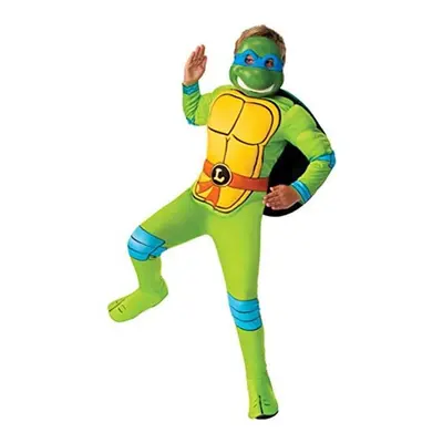 Rubies R702006-0-M Nickelodeon Retro Classic Teenage Mutant Ninja Turtles Leonardo Boy Costume -