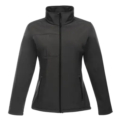 (14, Seal Grey/Black) Regatta Professional Womens/Ladies Octagon II Waterproof Softshell Jacket