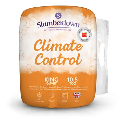 (10.5 Tog, King) Slumberdown Climate Control Duvet UK Made