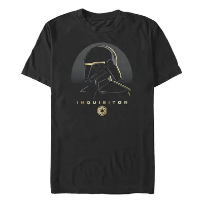 Star Wars Big & Tall Jedi Fallen Order Inquisitor Gold Men's Tops Shor