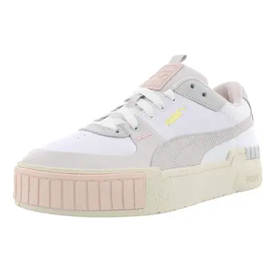 PUMA Women's Cali Sport Sneakers Puma White/Marshmallow 9.5 Medium U