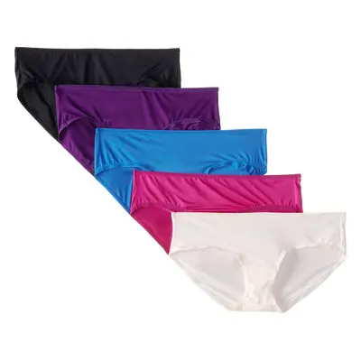 Fruit of the Loom Women's Pack Microfiber Low Rise Hipster Panties