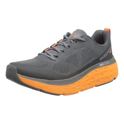 Skechers Men's Max Cushioning Delta (Charcoal/Orange 7.5 M)