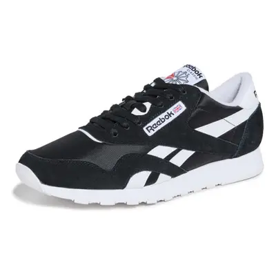 Reebok Men's Classic Nylon Sneaker Black/White