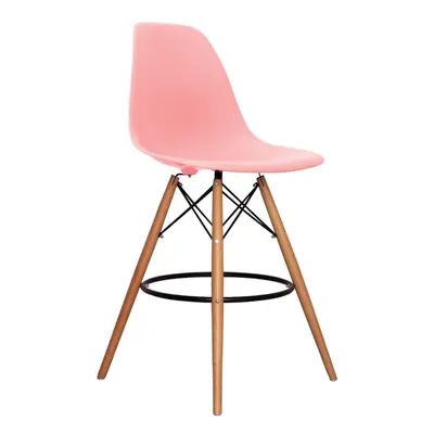 (PINK ) Classic Design Eiffel Tower Inspired Bar stool