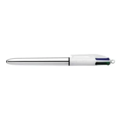 BIC Shine / Pen Colours White / Metallic Silver Body Classic Colours