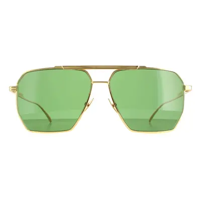 Bottega Veneta Sunglasses BV1012S Gold Green