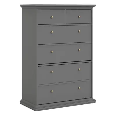 Chest of Drawers in Matt Grey