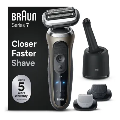 Braun Series 72-C7650cc Foil shaver Trimmer Black, Brown