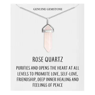 Rose Quartz Gemstone Necklace