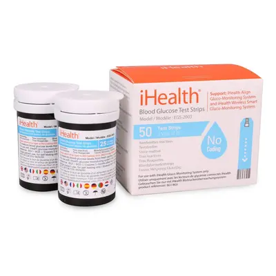 iHealth GLUCOSE STRIPS - EGS-2003, Box of pcs