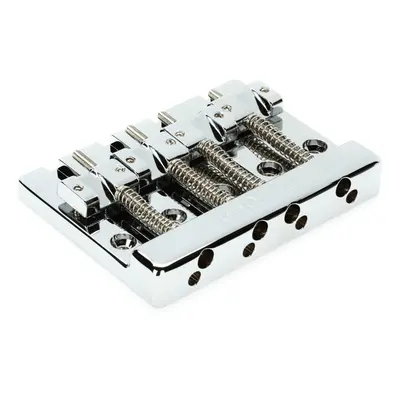 Fender HiMass 4-String Bass Bridge Assembly with Zinc Saddles - Chrome