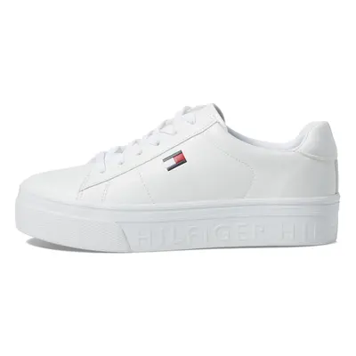 Tommy Hilfiger Women's BUERI Sneaker White 8.5