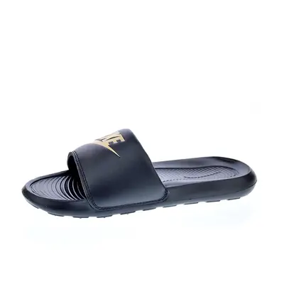 Nike Men's Victori One Slide Sandals Black/Metallic Gold-Black Size