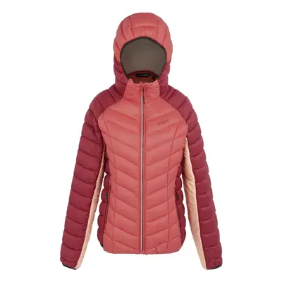 (18 UK, Rumba Red/Mineral Red) Regatta Womens/Ladies Dalent Quilted Hooded Jacket