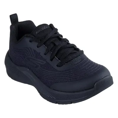 (4 UK, Black) Skechers Childrens/Kids Microspec Advance Trainers