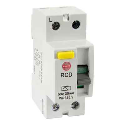 WYLEX 63A 300mA double pole RCD