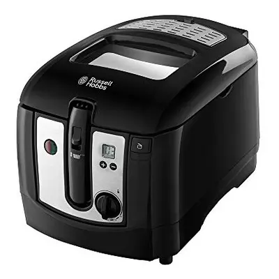 Russell Hobbs Electric Deep Fat Fryer, 3L capacity/can cook 1.2kg food, Digital timer, Large obs