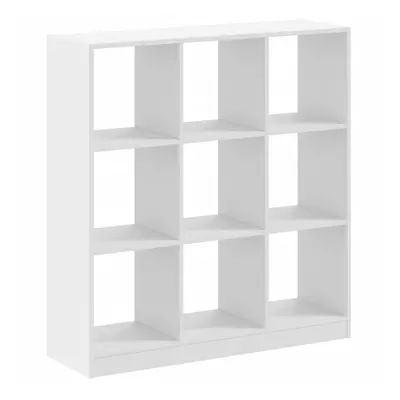 (white, x x cm) vidaXL Bookcase Bookshelf Rack Storage Cabinet Engineered Wood