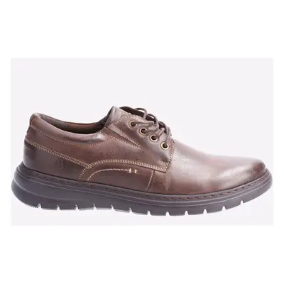 (8) Hush Puppies Triton Leather Shoe Mens Brown