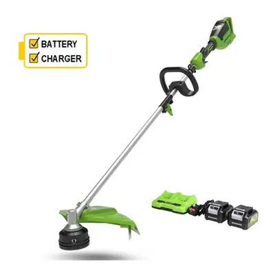 Greenworks GD24X2TXK4 24v Cordless Split Shaft Line Trimmer Kit