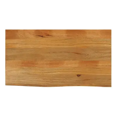 vidaXL Table Top Live Edge Replacement Board Dining Table Top Solid Wood Mango