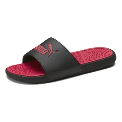 PUMA Men's COOL CAT 2.0 Slide Sandals PUMA Black-PUMA Red-PUMA Red