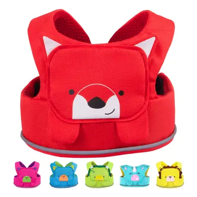 Trunki ToddlePak - Fuss Free Baby Walking Reins And Toddler Safety Harness ? Felix Fox (Red)