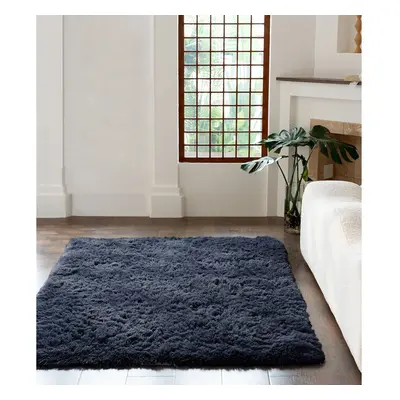 (Charcoal, 160X230CM) Cuddle Fluffy Rugs Anti Slip Shaggy Rugs Bedroom Floor Soft Carpets Mats