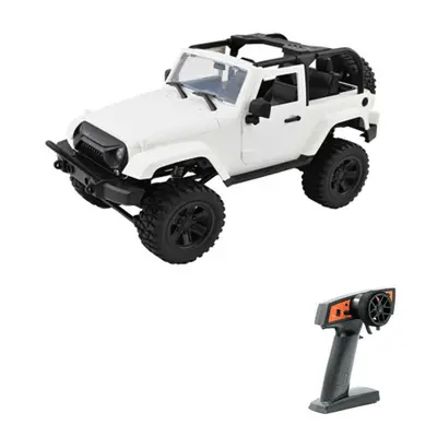 (White Tent) 1/14 RC Car 2.4G 4WD Off-Road RC Vehicles with LED Light Climbing RC Truck RTR Mode