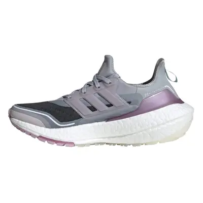 adidas Women's Ultraboost Running Shoe Halo Silver/Ice Purple/Rose