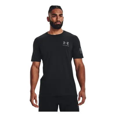 Under Armour Men's New Freedom Banner T-Shirt (002) Black / / Pitch G