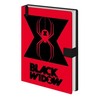 Marvel Avengers Black Widow Spider Premium A5 Notebook