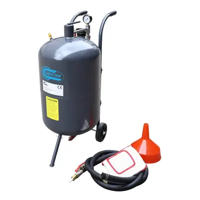 Switzer Portable Sand Blaster - 76L Gallon Mobile Sand Bead Blasting Gun Incl