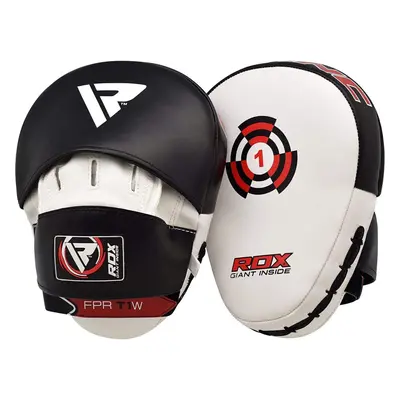 RDX Boxing Pads Focus Mitts Maya Hide Leather Curved Hook