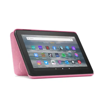 Amazon Fire Tablet Cover Only compatible with 12th generation tablet release Rose