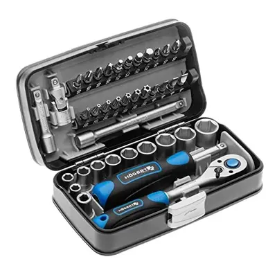 - Tool Set I Socket Spanner, Bits and Equipment 1/4 Inch I Alloy Chrome Vanadium Steel I Drop Fo