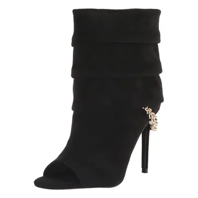 Guess Women's ADILEE Ankle Boot Black Suede 7.5