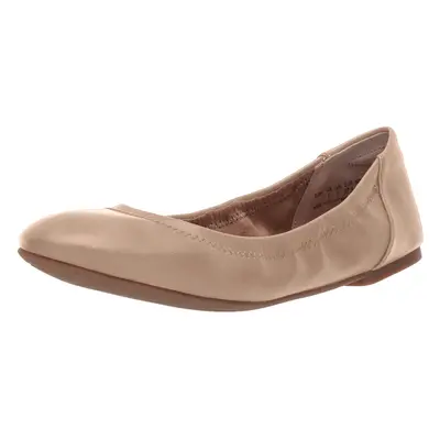 Amazon Essentials Women's Belice Ballet Flat Beige 9.5 Wide