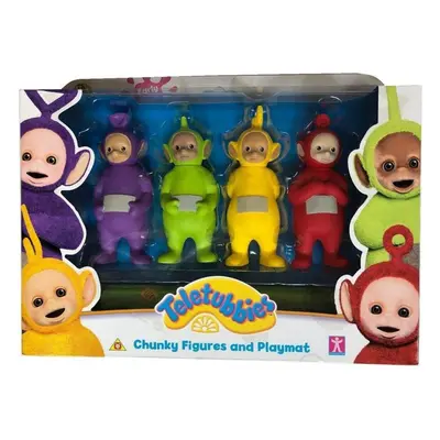 Teletubbies Chunky Figures & Playmat Teletubby Action Figure Set of Playset