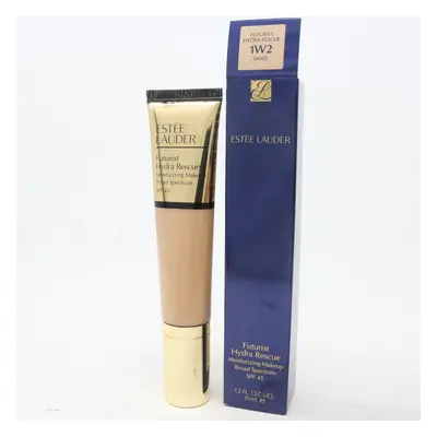 (1W2 Sand) Estee Lauder Futurist Hydra Rescue Moisturizing Makeup Spf 1.2oz New With Box