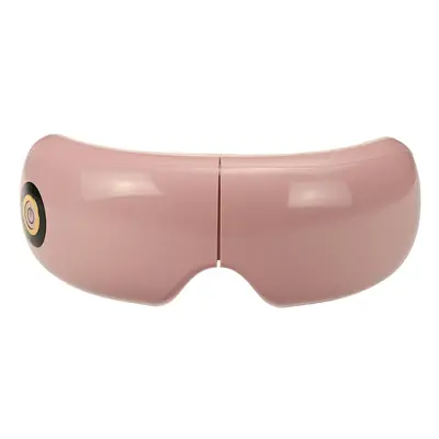 (Pink) 4D Eye Massager Modes USB Electric Foldable Eye Care Massage Shiatsu Massage Music Rhythm