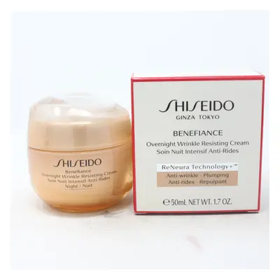 Shiseido Benefiance Overnight Wrinkle Resisting Night Cream 1.7oz New With Box